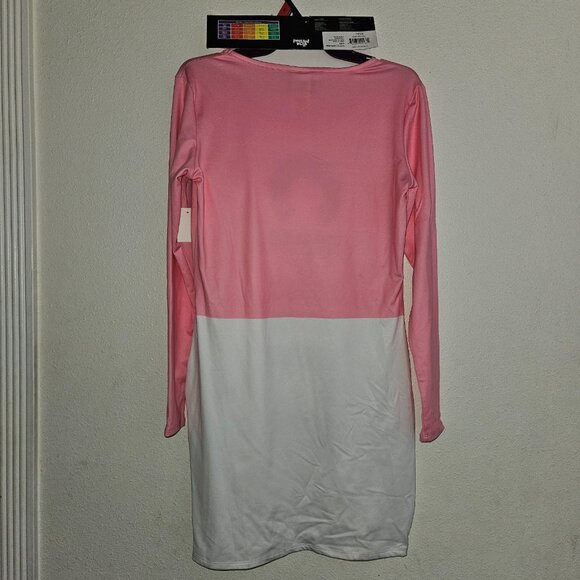 Chill Pill Pink White Dress Halloween Costume Junior's Small 4-6 w/TAG FLAW - Picture 7 of 15